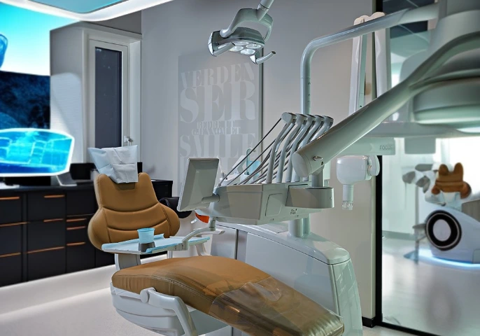 Resepsjon hos Fagerholt Tannlegesenter i Kristiansand